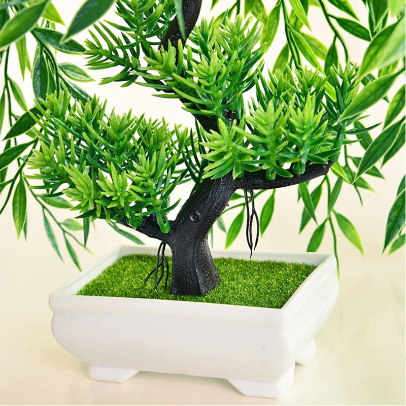 Artificial mini bonsai pot tree for interior and exterior decoration - view 5