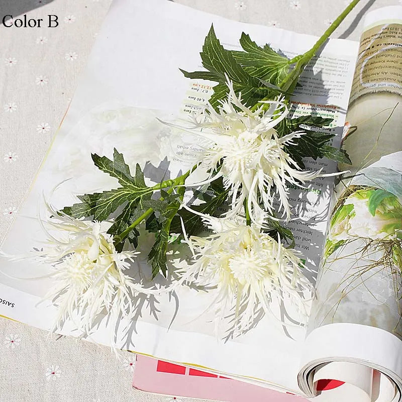 Plastic thorny parsley flower wedding party decoration - view 3