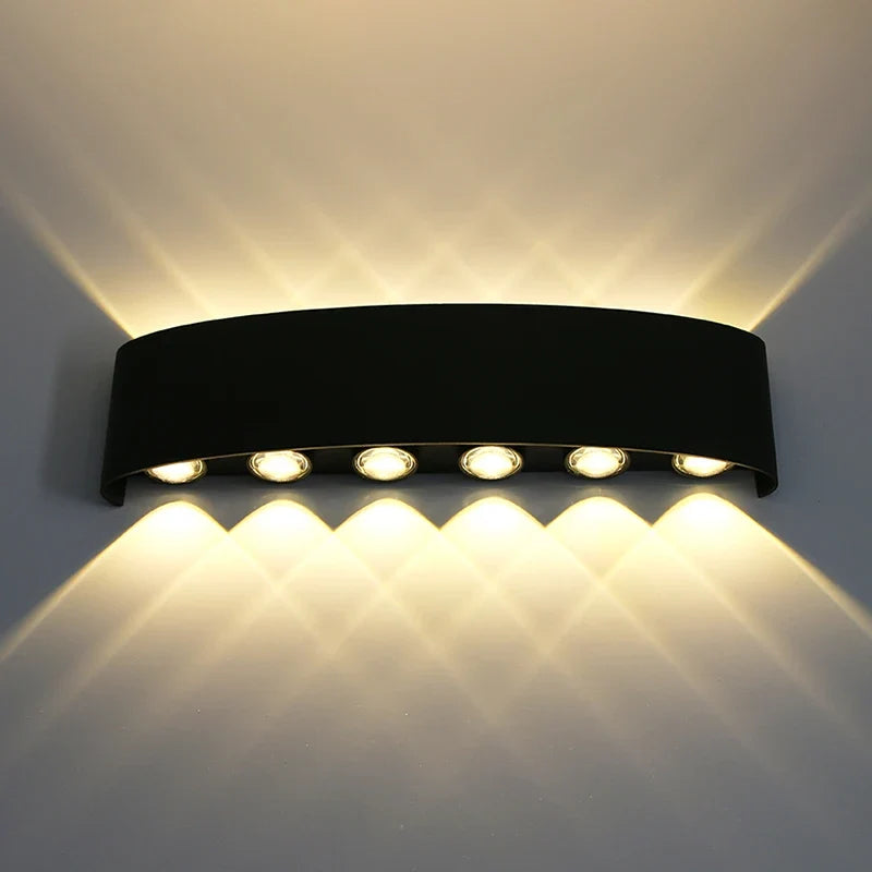 Waterproof led wall sconce for outdoor and indoor garden - view 3