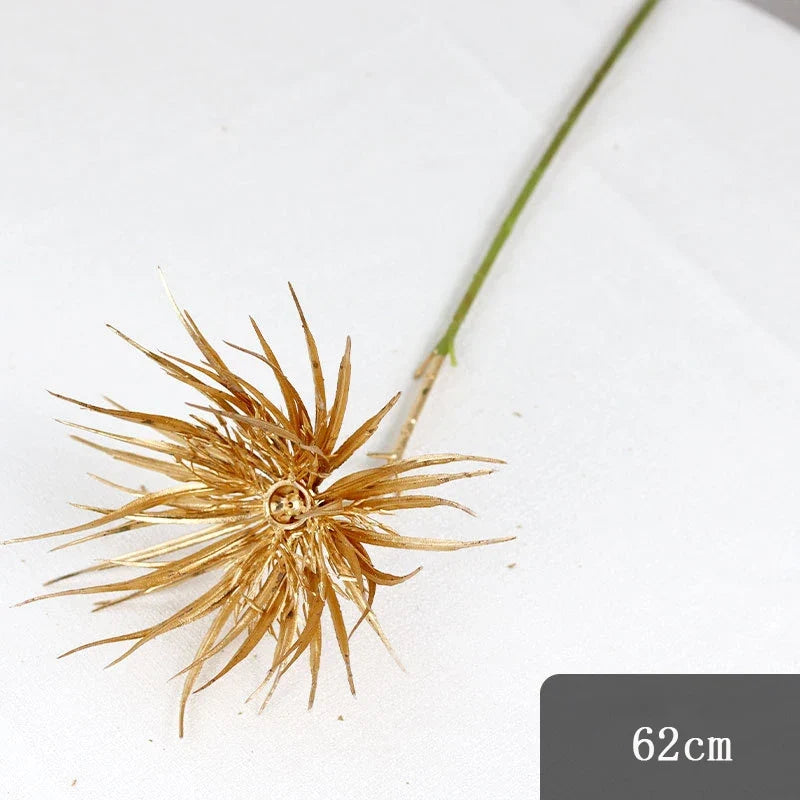 Artificial palm leaves for wedding decoration and Christmas - Huang du feng hui