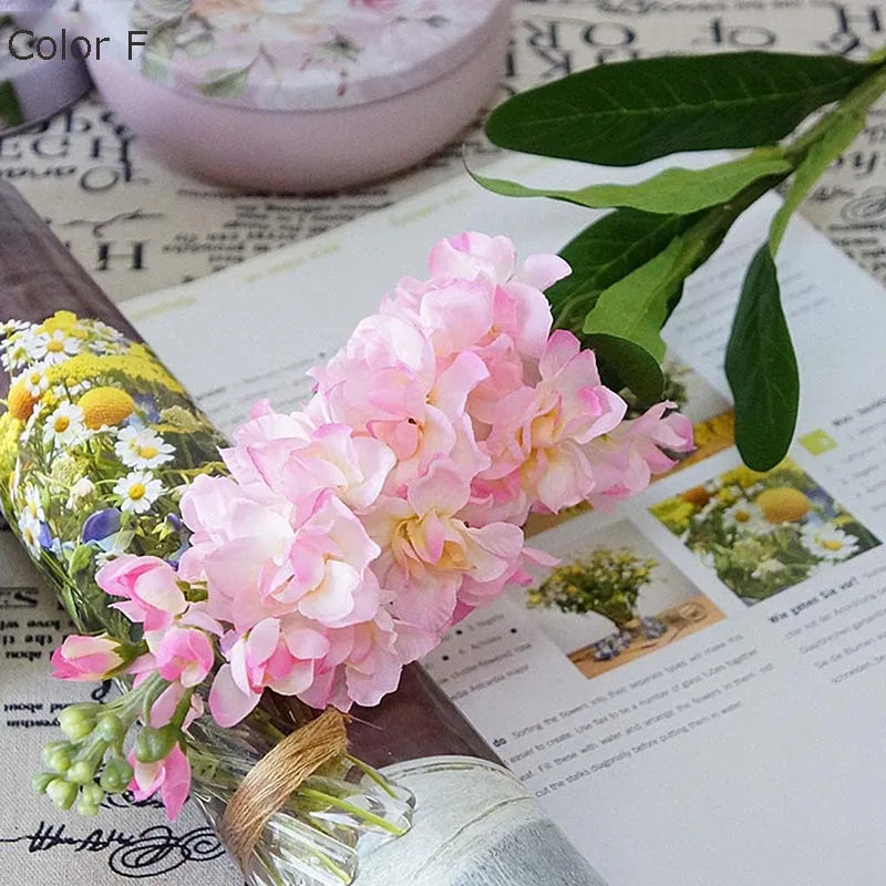 Large artificial flower branch for fall decoration and wedding - view 6