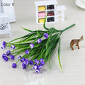 Bouquet of artificial mini tulips for spring decoration - E