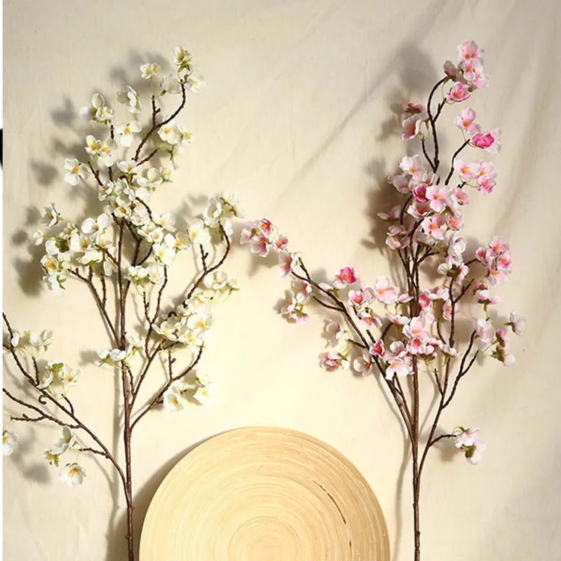 Artificial cherry flowers wedding bouquet interior decoration - view 4