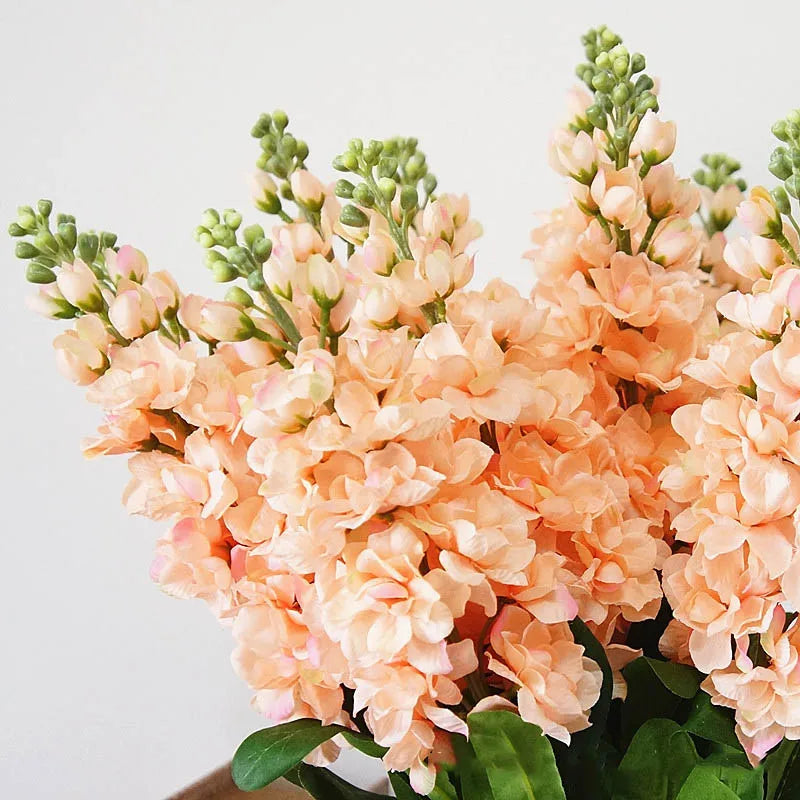 Large artificial flower branch for fall decoration and wedding