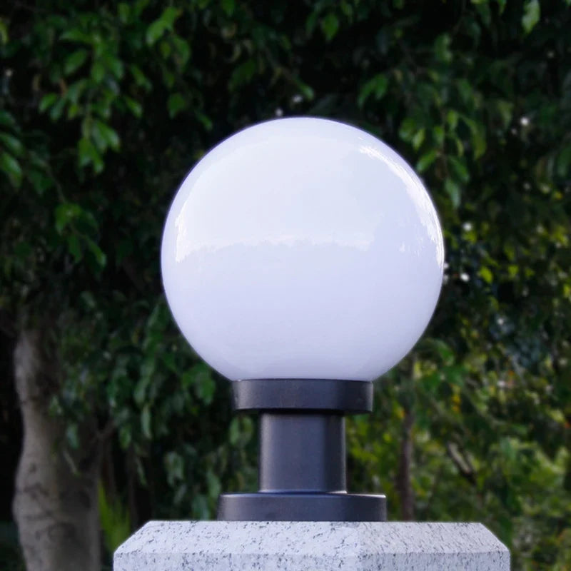 Outdoor pillar lamp decorative ball for garden lighting - view 6