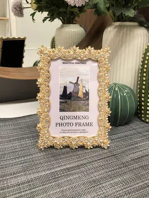 Nordic style gold metal picture frames for interior decoration - view 6