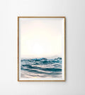 Ocean wave photo poster marine landscape interior decoration - 30X45cm Unframed / 10