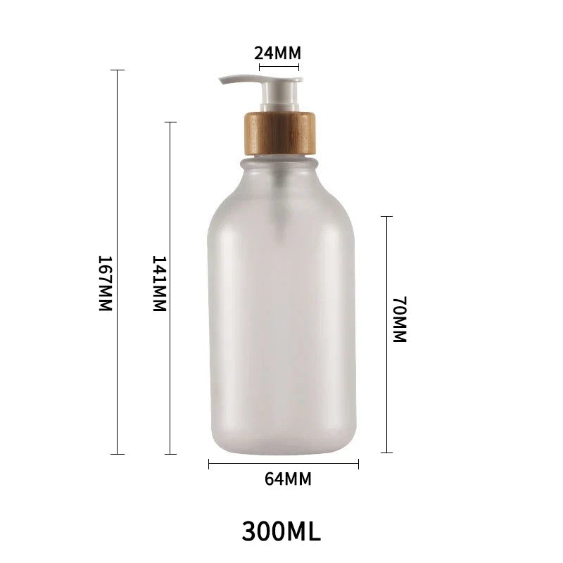 Refillable pump bottle for shampoo and shower gel - S5 300ML
