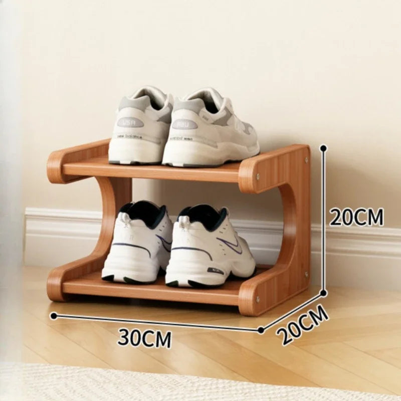 Bamboo shoe shelf with high humidity capacity - 2L-30CM