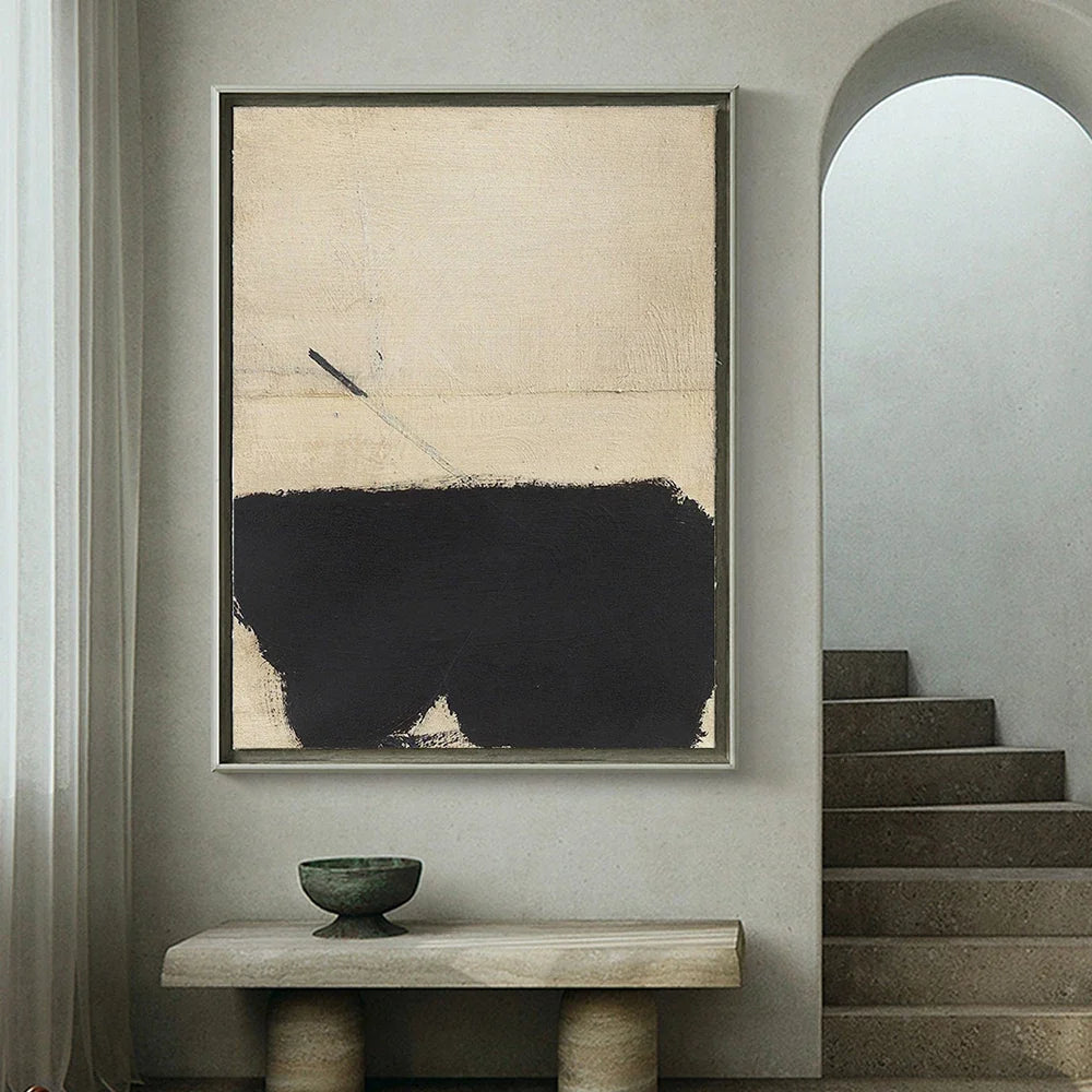 Large abstract modern textured murals for interior decoration - view 6