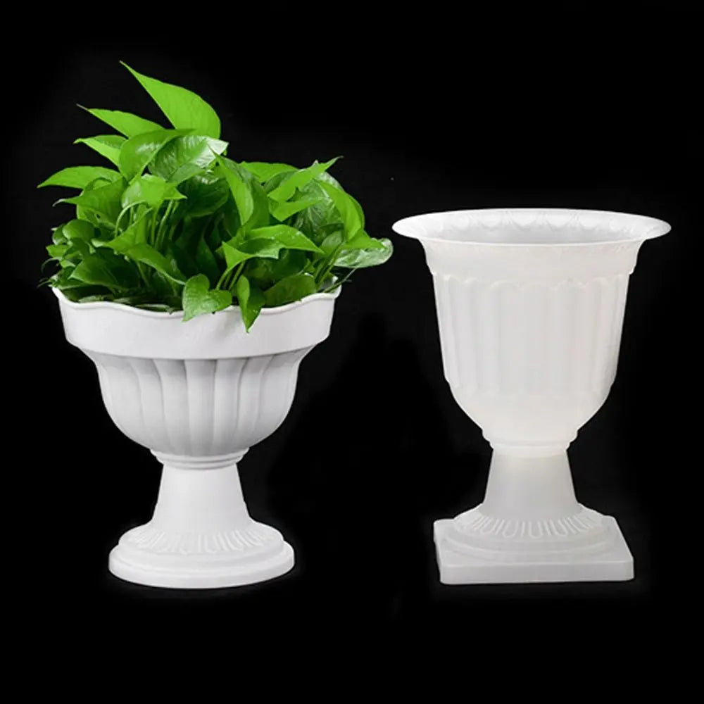 Roman flower pot in retro romantic style plastic for events - view 4