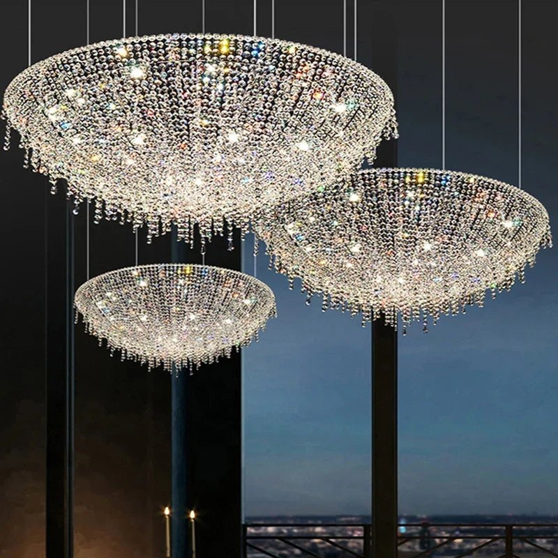 Retro Crystal Chandelier for Sophisticated Interior Lighting - view 4