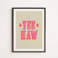 Prints on canvas with funny flower quotations for decoration - 20X30cm Unframed / 23