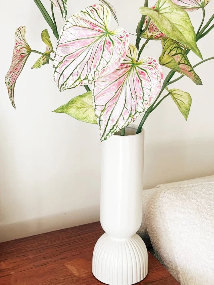 Artificial caladium plant for interior and floral decoration - view 4