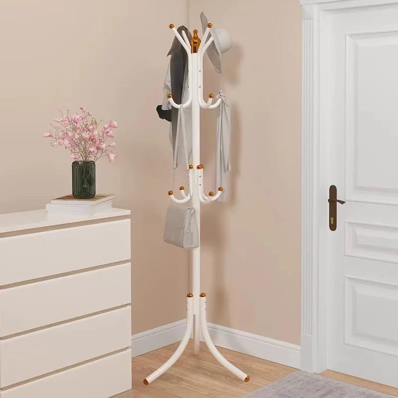 Steel Standing Coat Rack for Wall Entrance Shoe,Furniture  Floor Clothes Wardrobes Clothing Shelf Hanger - view 5