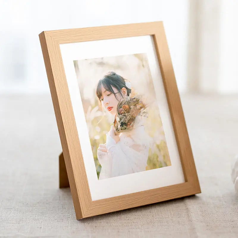 Vintage wooden photo frame for decoration and gift - Wood Frame / A4 21X30cm