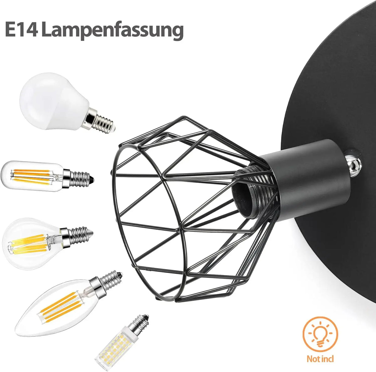 Bedroom Ceiling Light, Study, Minimalist American Industrial Style Living Room, Home, Hallway, Entry Corridor Ceiling Light - view 4