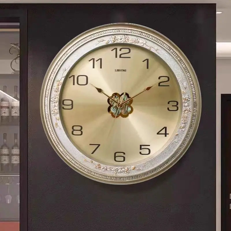 Modern silent decorative and creative wall clock for interior - view 3