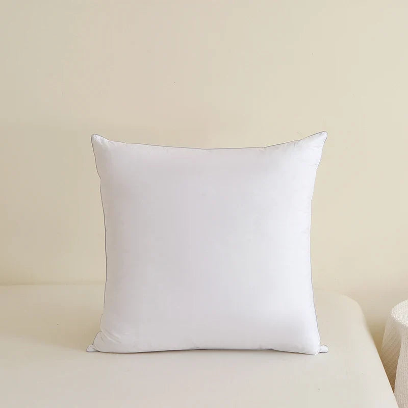 1 piece pillow,8 sizes, 100% cotton, white goose feather bed soft pillow - view 4