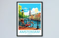 Artistic poster of the most beautiful cities in the world - 60X90cm Unframed / 17