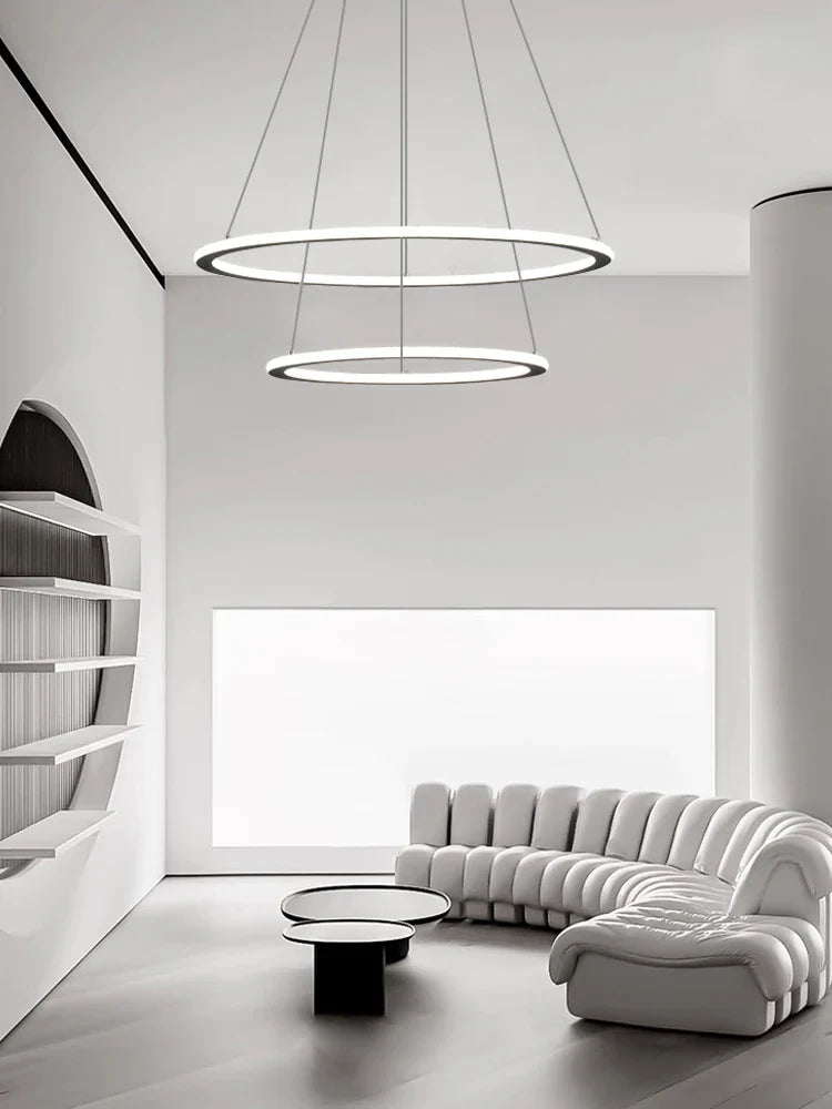 Light with circular rings with variable intensity - view 4