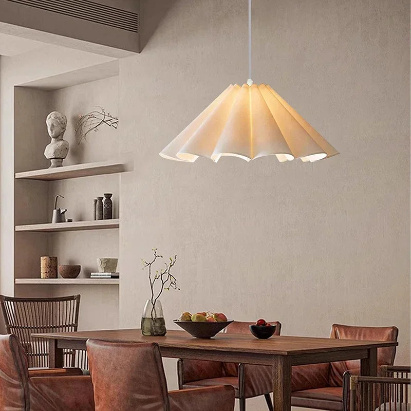 Pendant light in Japanese fabric wabi sabi for kitchen bar and restaurant - view 4