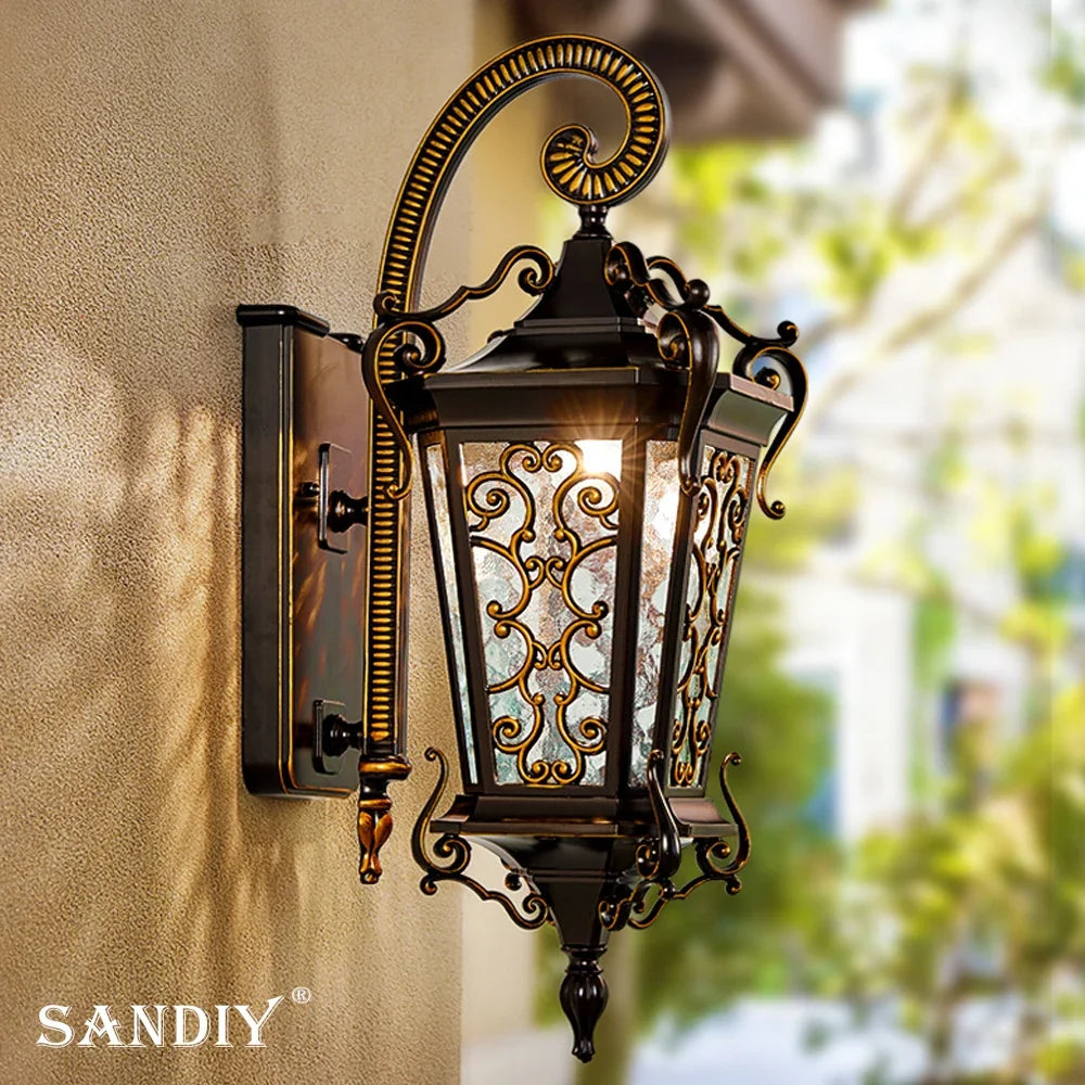 Super bright outdoor wall sconces for garden and balcony - view 2