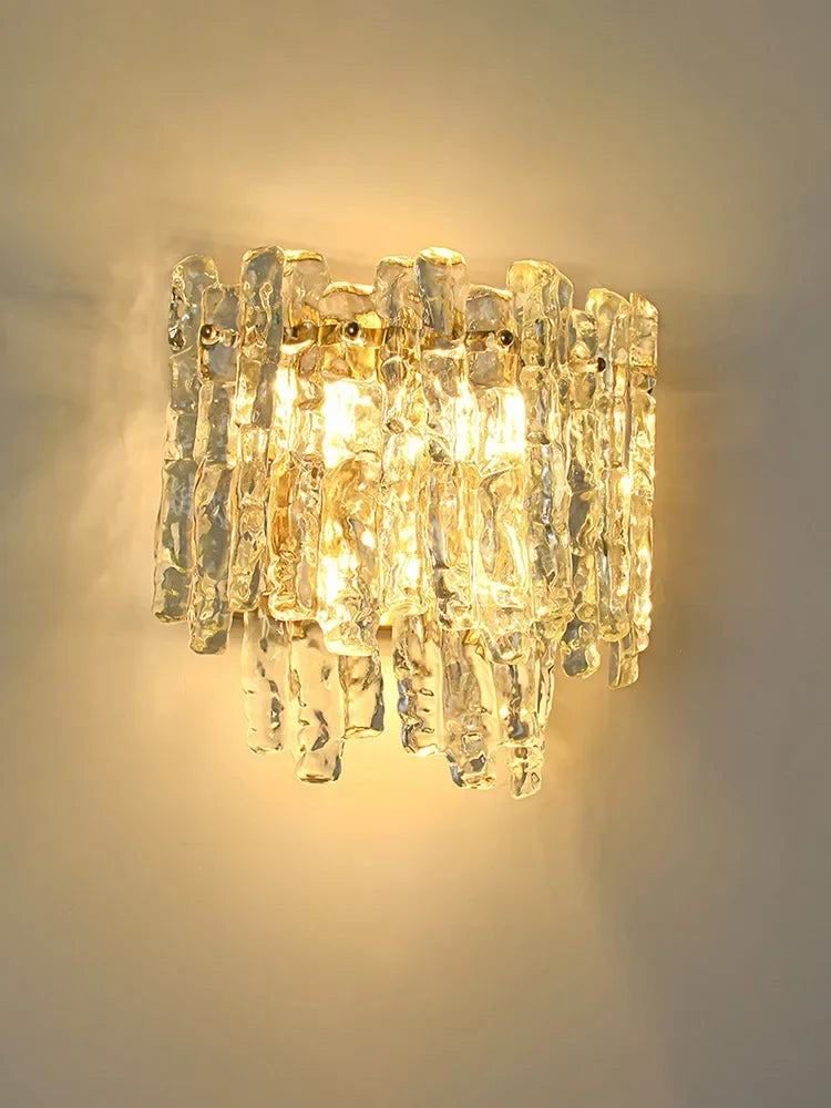 Modern crystal wall sconce for vintage interior - view 4