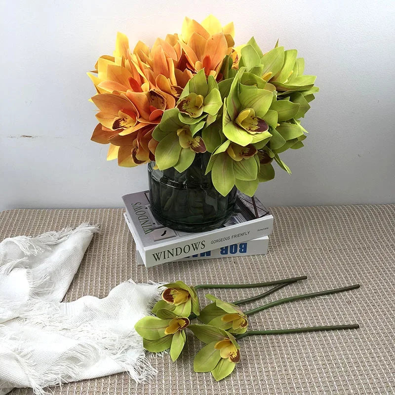 Bouquet of artificial flowers for warm and modern decoration - view 6