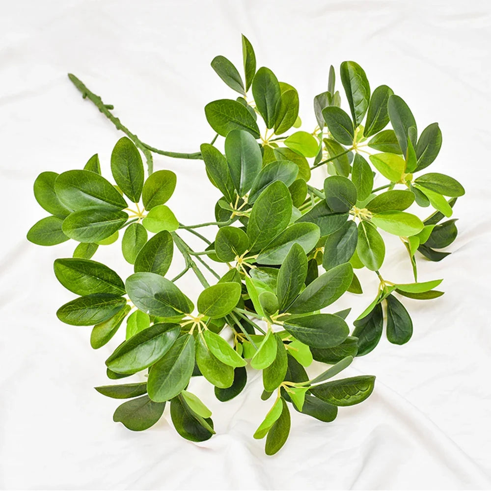 Artificial palm large tropical plastic plants for interior decoration - view 4