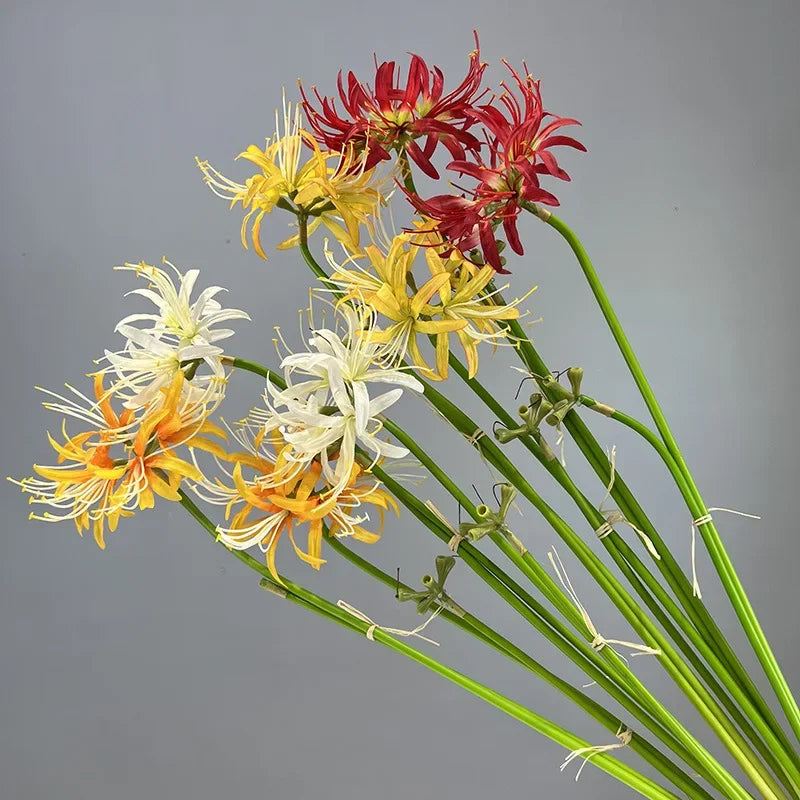 Artificial flowers orchid decoration mall green plant - view 2