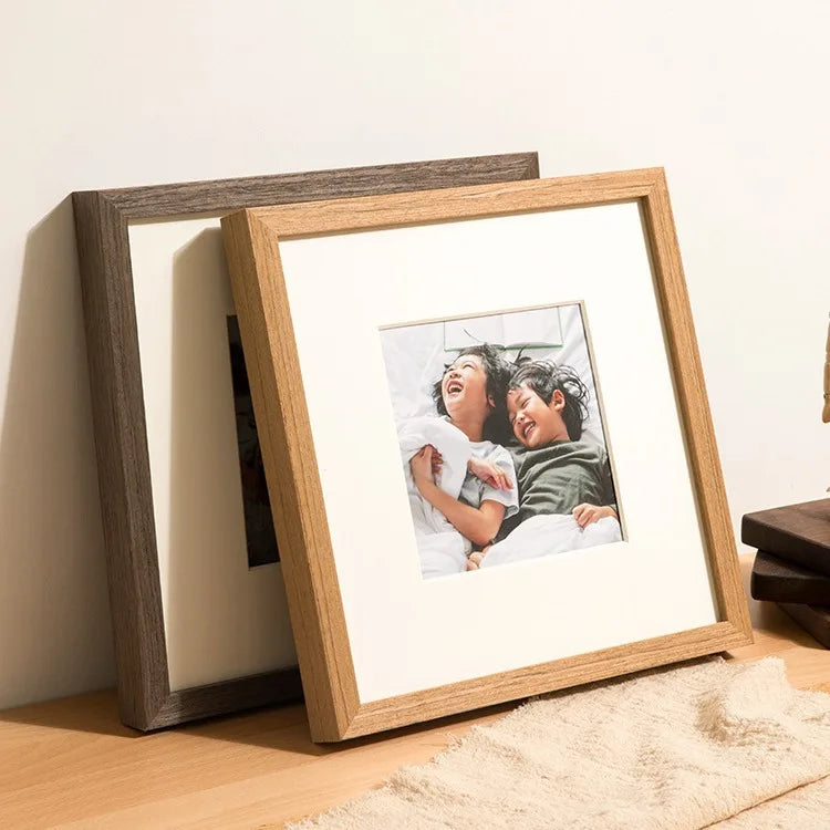 Wooden photo frame to hang for interior decoration - view 2