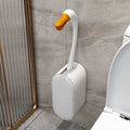 Goose Shape Toilet Brush - Wall-Mounted Corner Cleaner, Refillable Detergent, Funny Silicone TPR Brush, Bathroom decor Accessory - MULTI