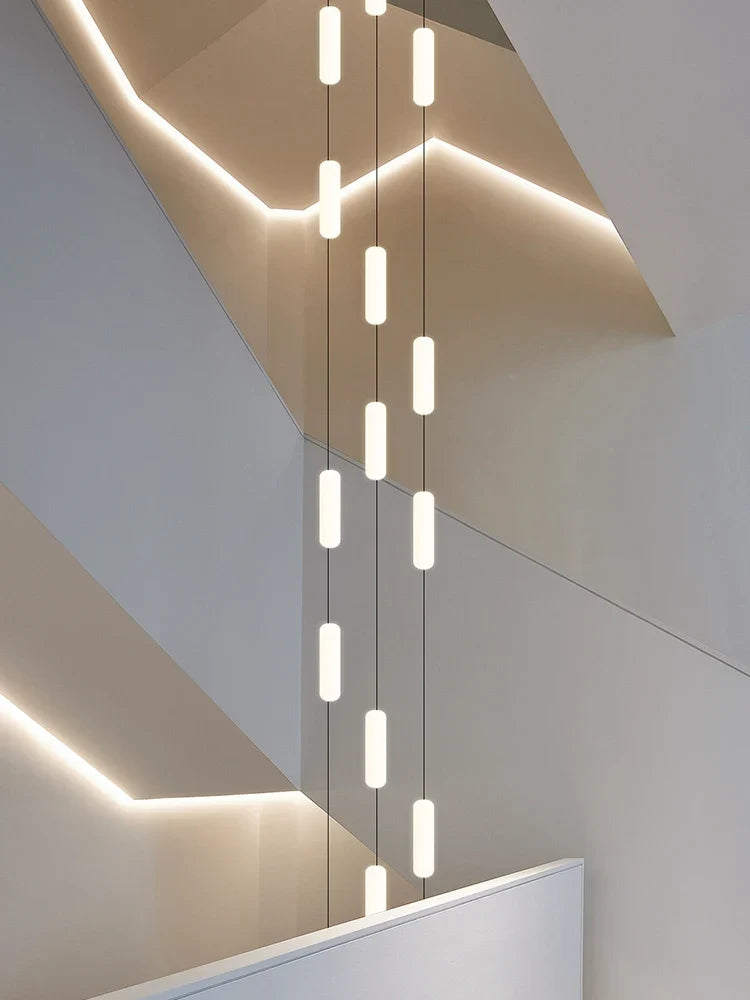 Modern led chandelier for elegant hanging lighting - view 4