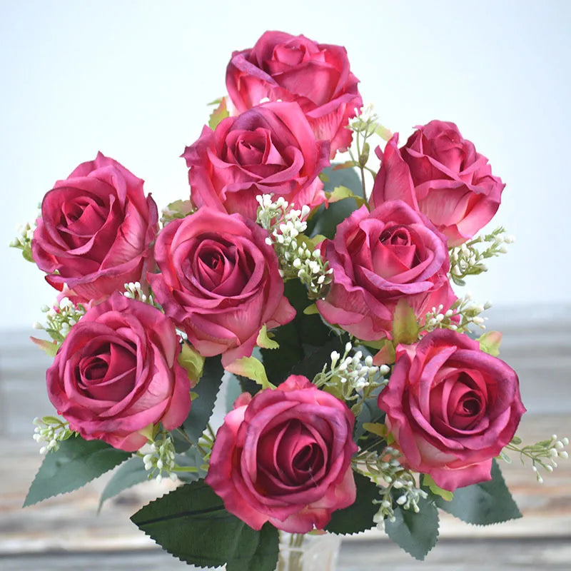 Bouquet of artificial peonies for elegant and modern decoration - view 3