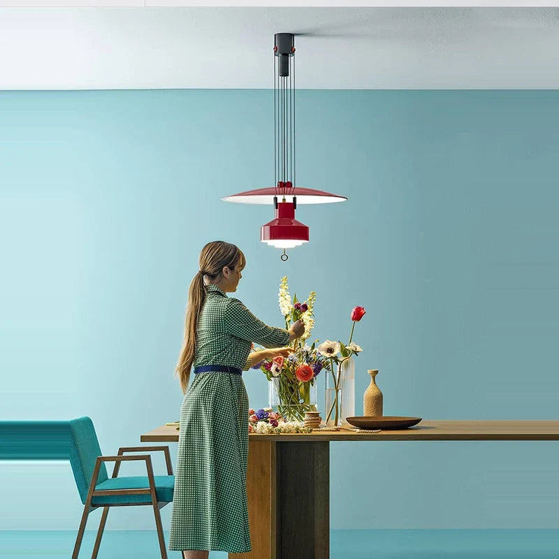 Minimalist Flexible LED Aluminum Chandelier, Advanced-Tech Design