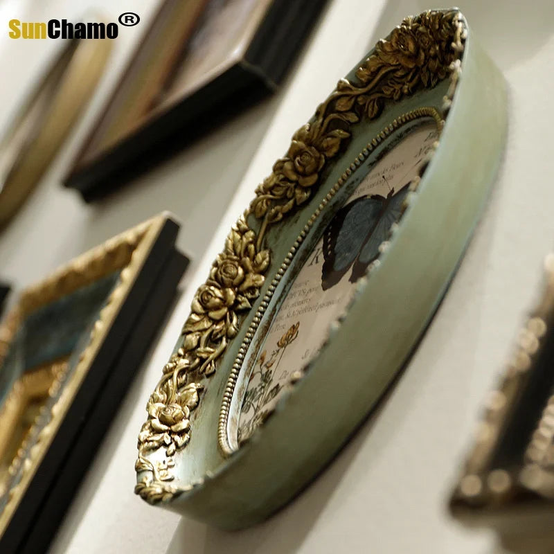 Retro wooden photo frame for interior decoration - view 5