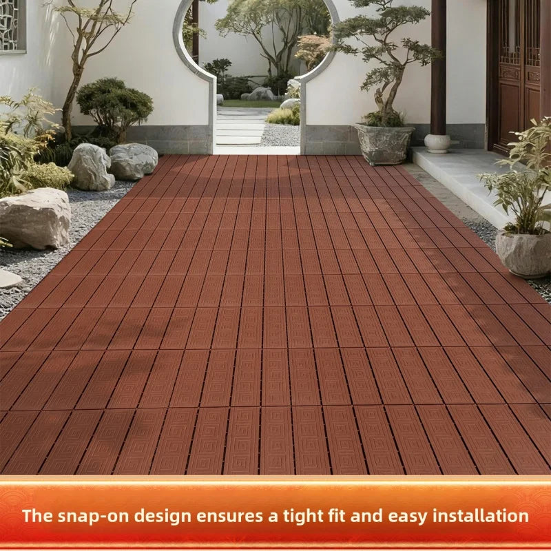Composite Interlocking Deck Tiles Slip-Resistant - view 6