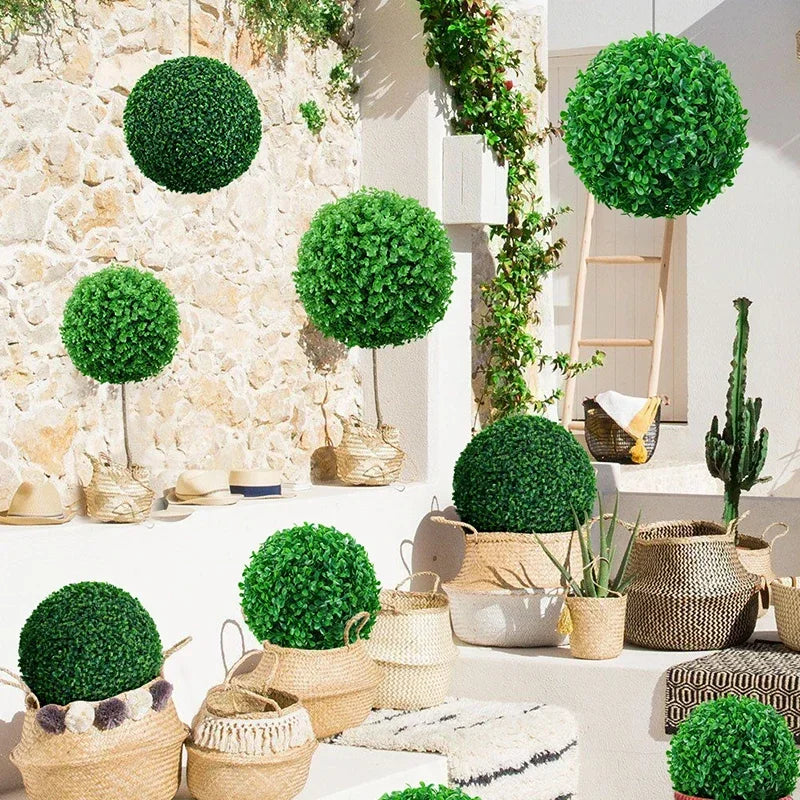 Decorative artificial box ball for outdoor interior - view 4