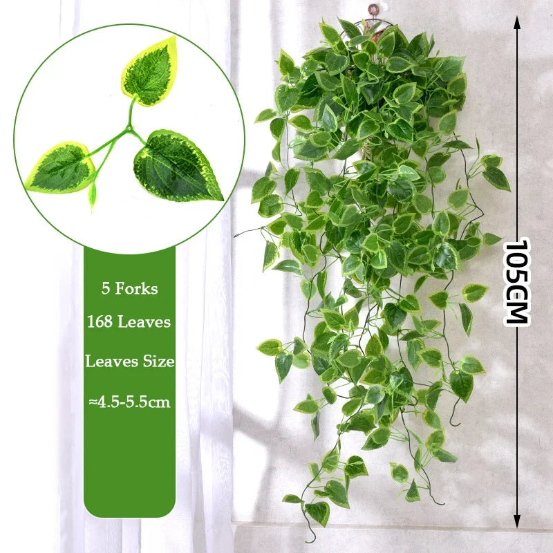 Hanging Artificial Plant Vine, 105 cm, for Indoor and Outdoor - Lv su