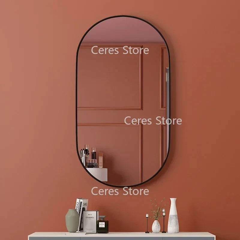 Decorative mirror hanging for bathroom and makeup - Style 2 / 40x60cm
