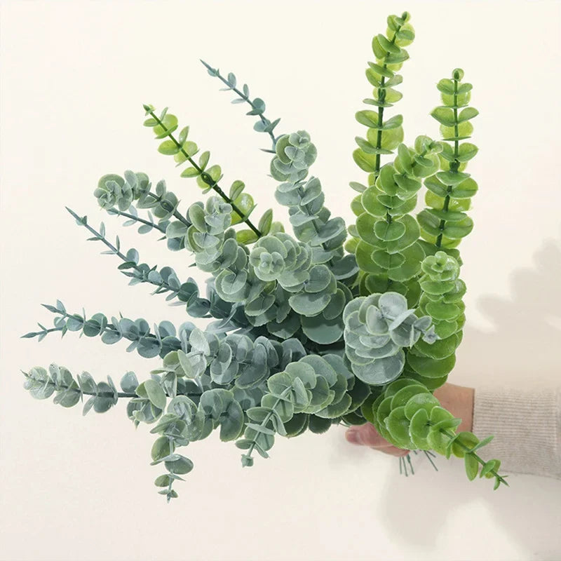 Artificial eucalyptus plants for wedding decoration and garden - view 4