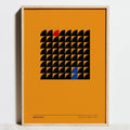 Bauhaus Geometric Abstract Wall Art Poster, Design F0069-23 - 13x18cm Unframed / F0069-23