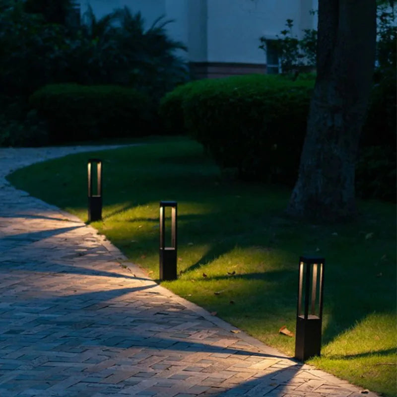 Modern outdoor waterproof aluminum lamp for garden - view 4