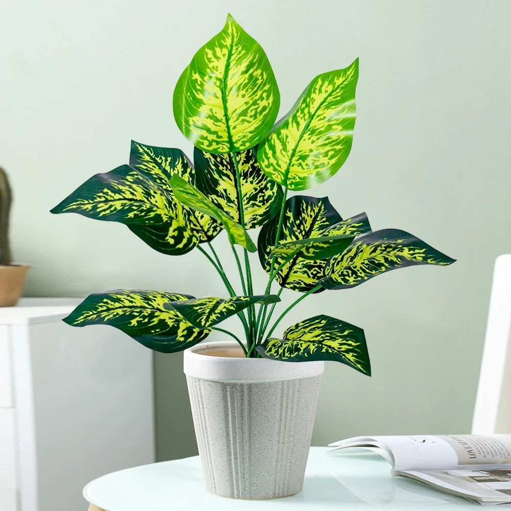 Artificial plant monstera tropical girdle for outdoor interior decoration