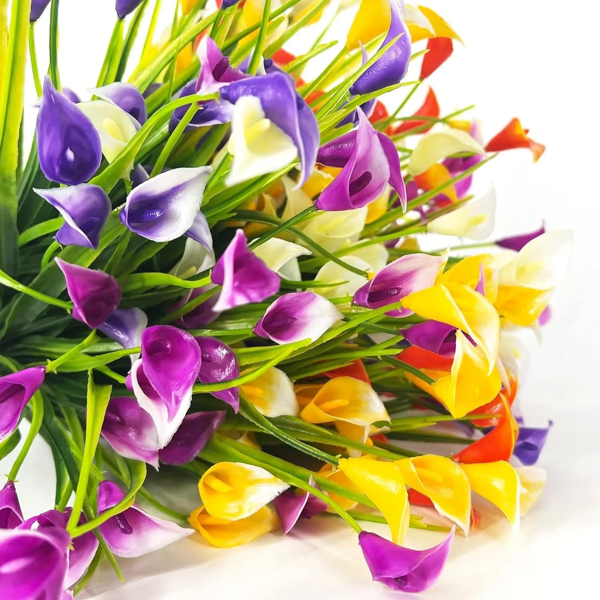 Artificial calla lys bouquet for interior and exterior decoration - view 2