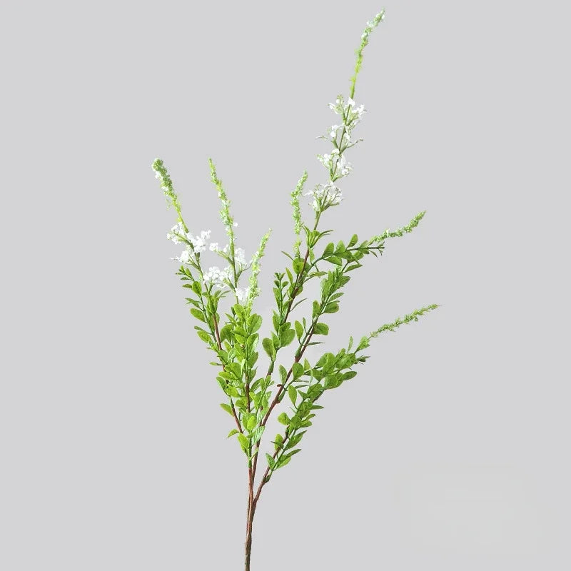 Set of 4 artificial flowers for wedding decoration and hotel - White