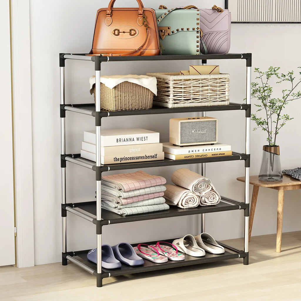 Metal shoe shelf trend space gain practical - view 2