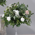 Artificial flower ball arrangement white rose wines wedding decoration - Flower Ball B / 70cm