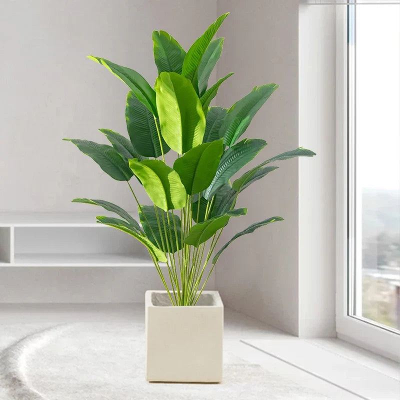 Artificial plants tropical palm fake for outdoor interior decoration - view 2